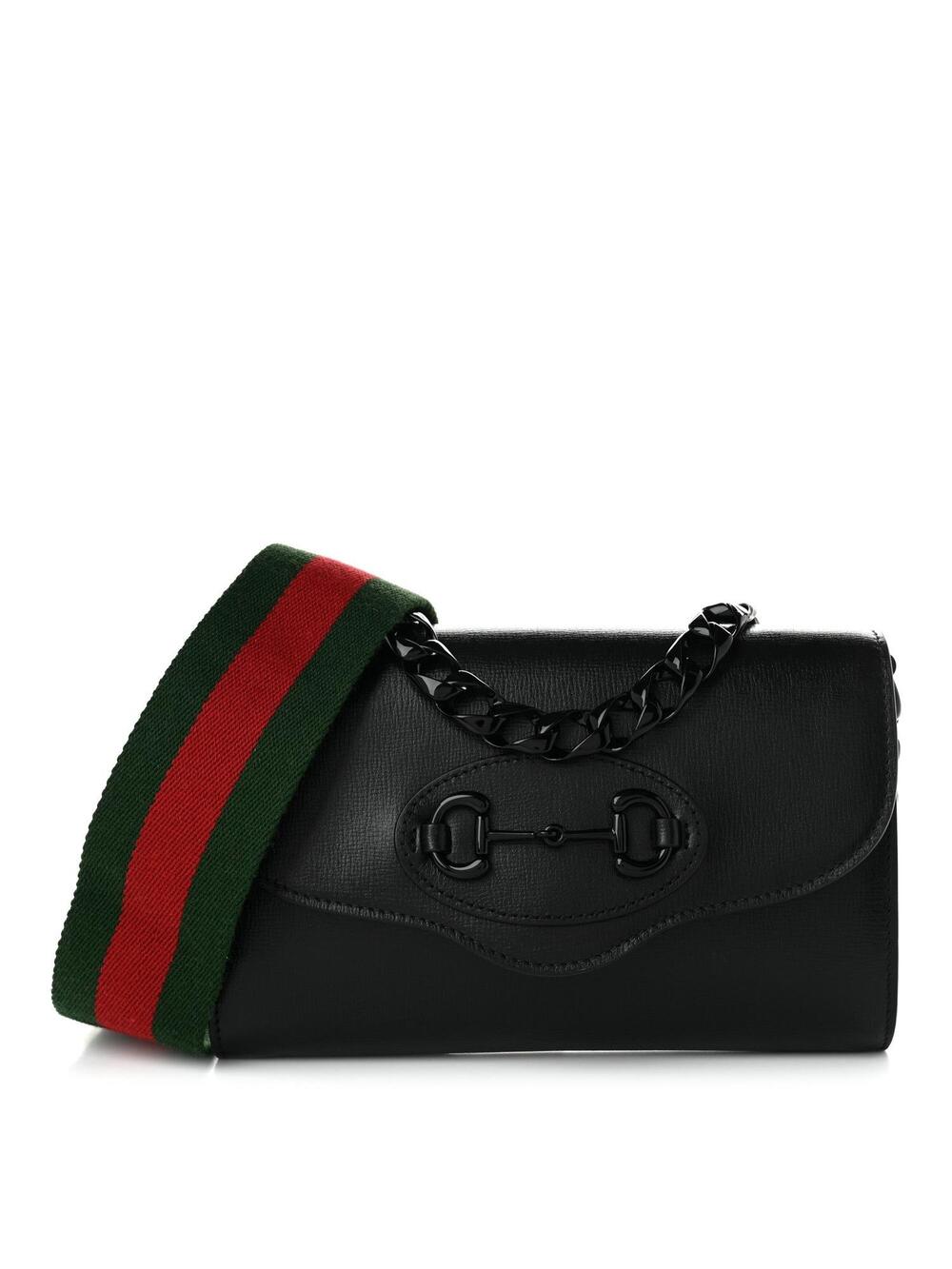 Gucci Glazed Textured Calfskin Web #348601G99B